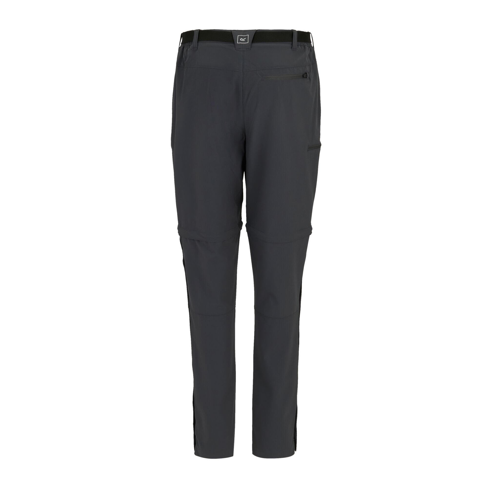 Pantaloni Da Trekking Elasticizzato Cerniera Rimovibile Donna Regatta Xert 2/4