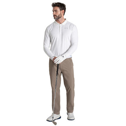Pantalon Cintré À Taille Ajustable SANTOS Homme (Beige)