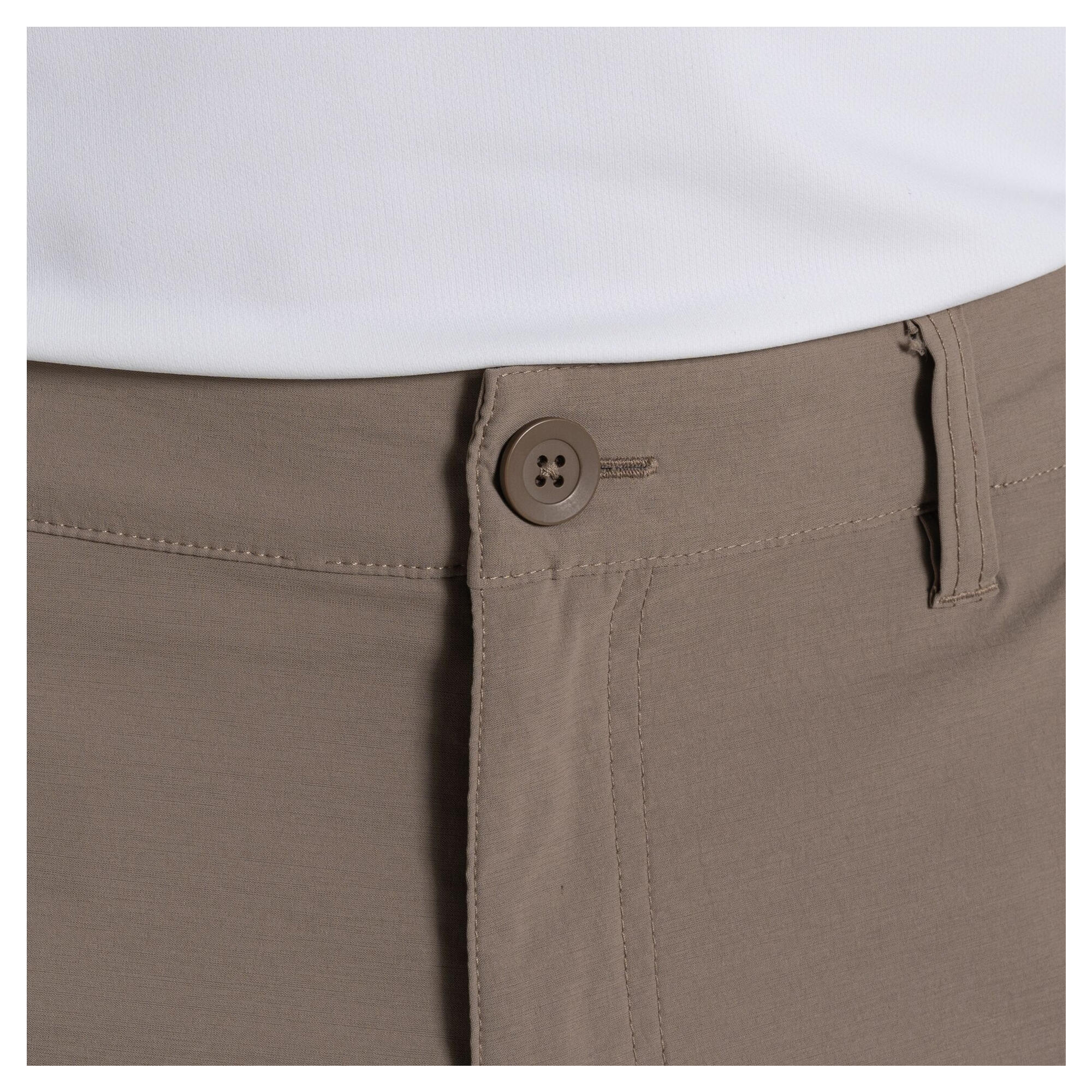 Pantalon Cintré À Taille Ajustable SANTOS Homme (Beige) 4/5