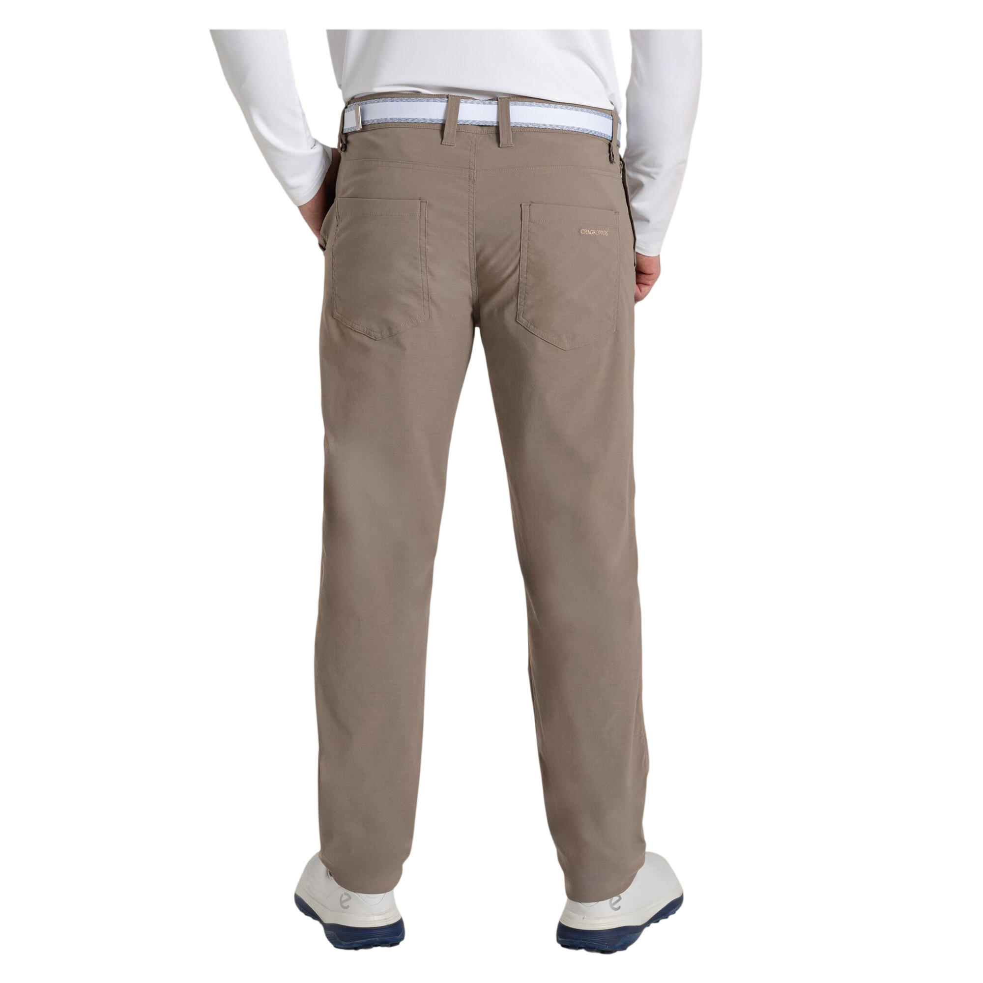 Pantalon Cintré À Taille Ajustable SANTOS Homme (Beige) 3/5