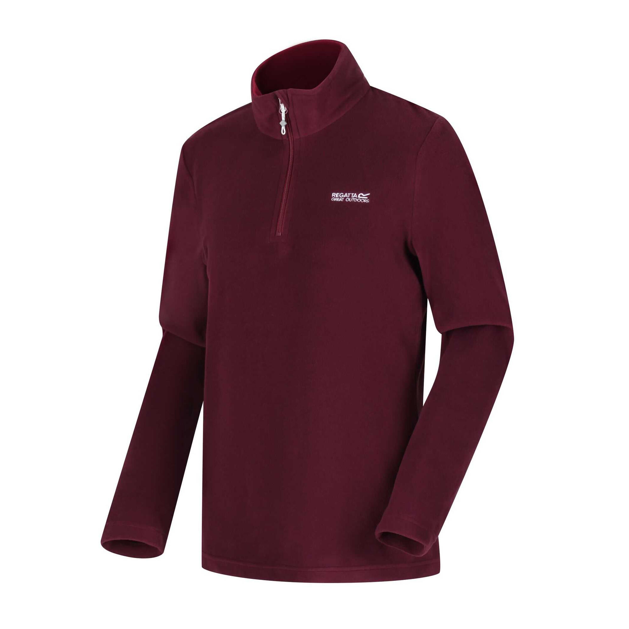 Great Outdoors Maglia In Pile Con Cerniera Corta Donna Regatta Sweetheart Viola 3/4
