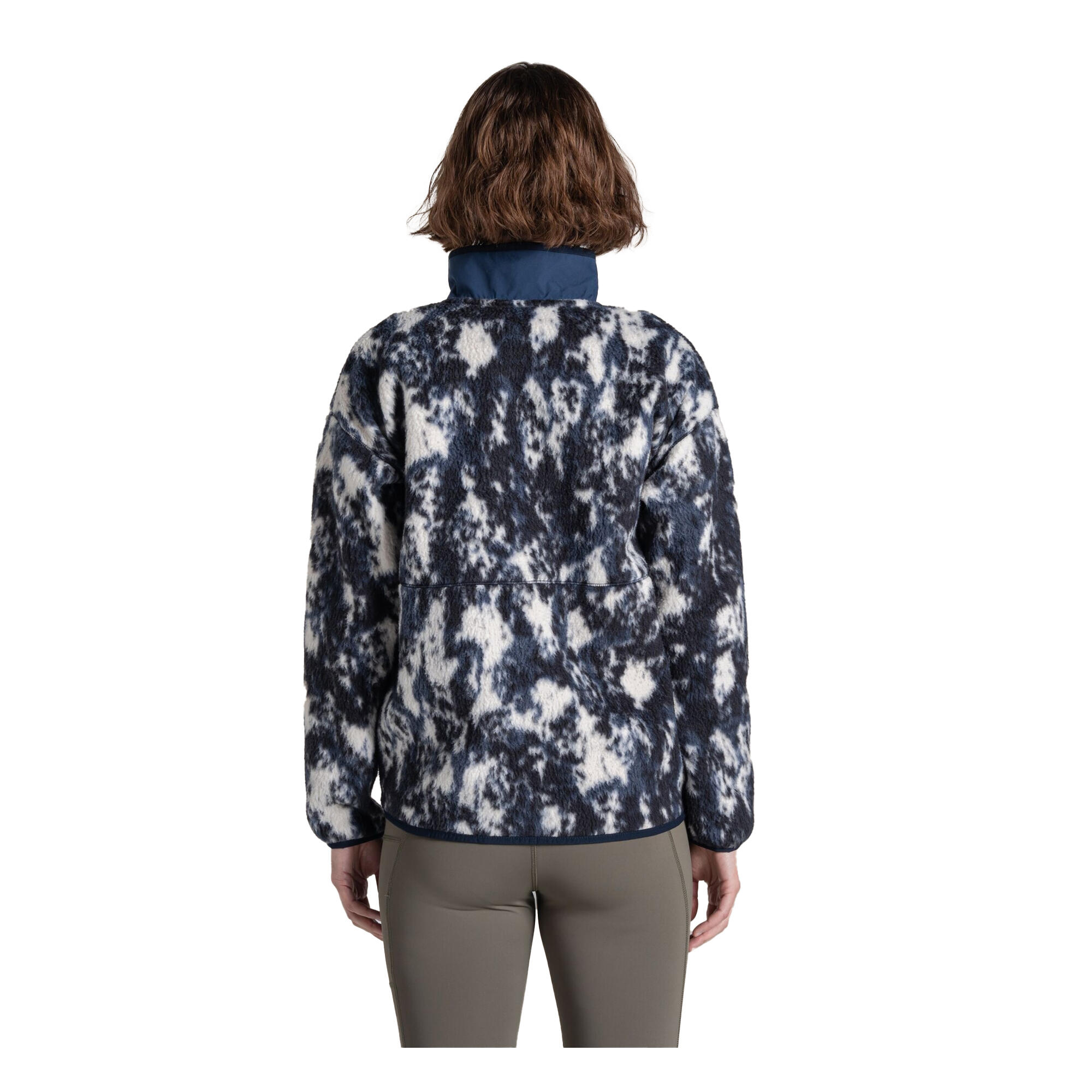 Veste Polaire Décontractée Motif/style Contemporain DANTE Femme (Bleu Foncé 3/5