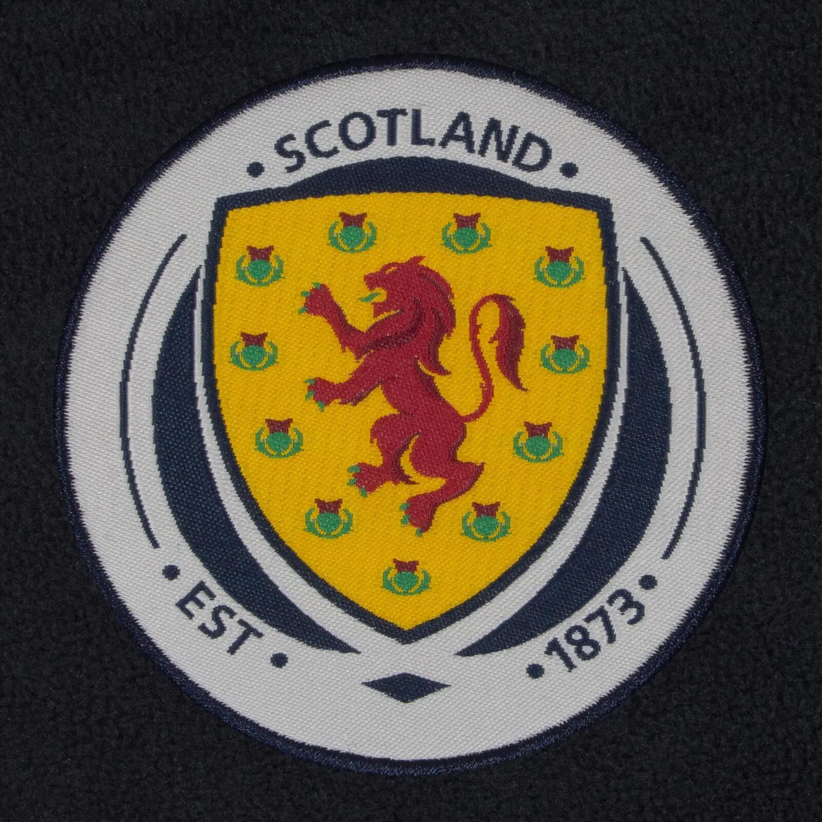 Mens Crest Fleece Jacket (Navy) 3/5