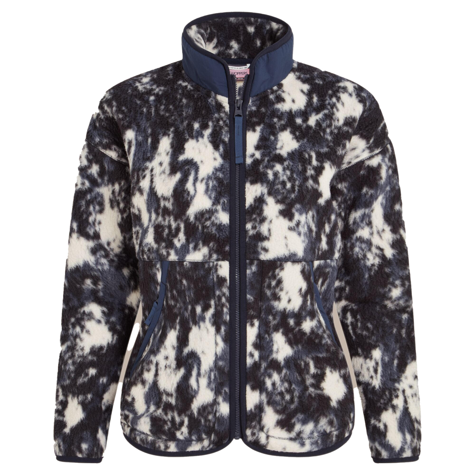 Veste Polaire Décontractée Motif/style Contemporain DANTE Femme (Bleu Foncé 2/5