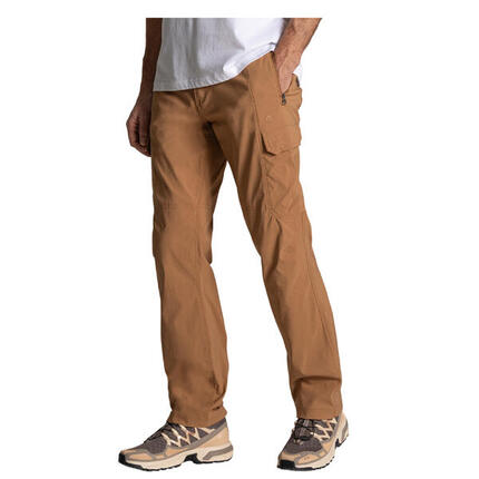 Pantalon Uni À Poches Et Taille Mihaute KIWI PRO Homme (Kaki Sombre)