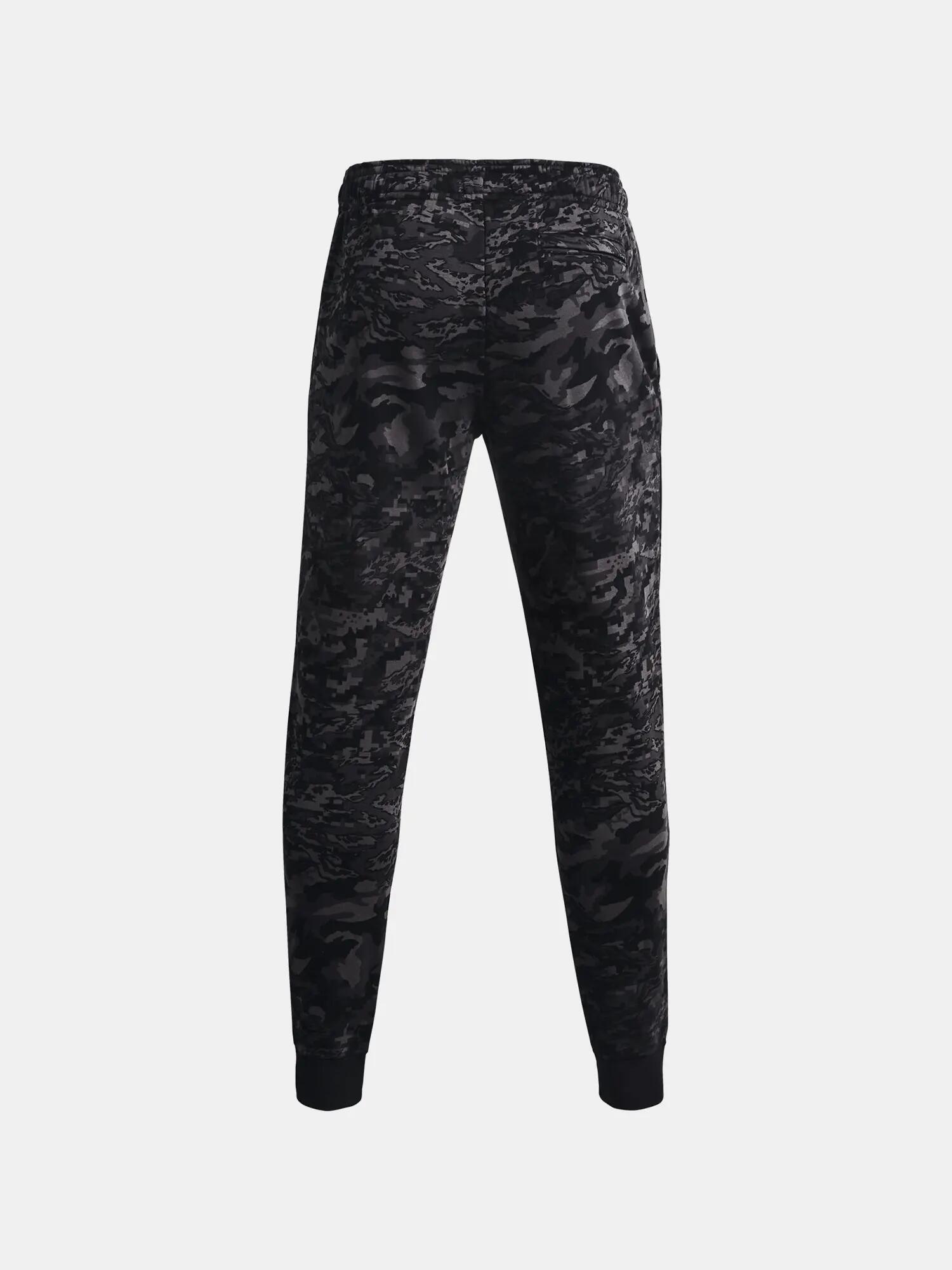 Férfi melegítőnadrág Under Armour RIVAL FLC CAMO SCRIPT JGR 4/7
