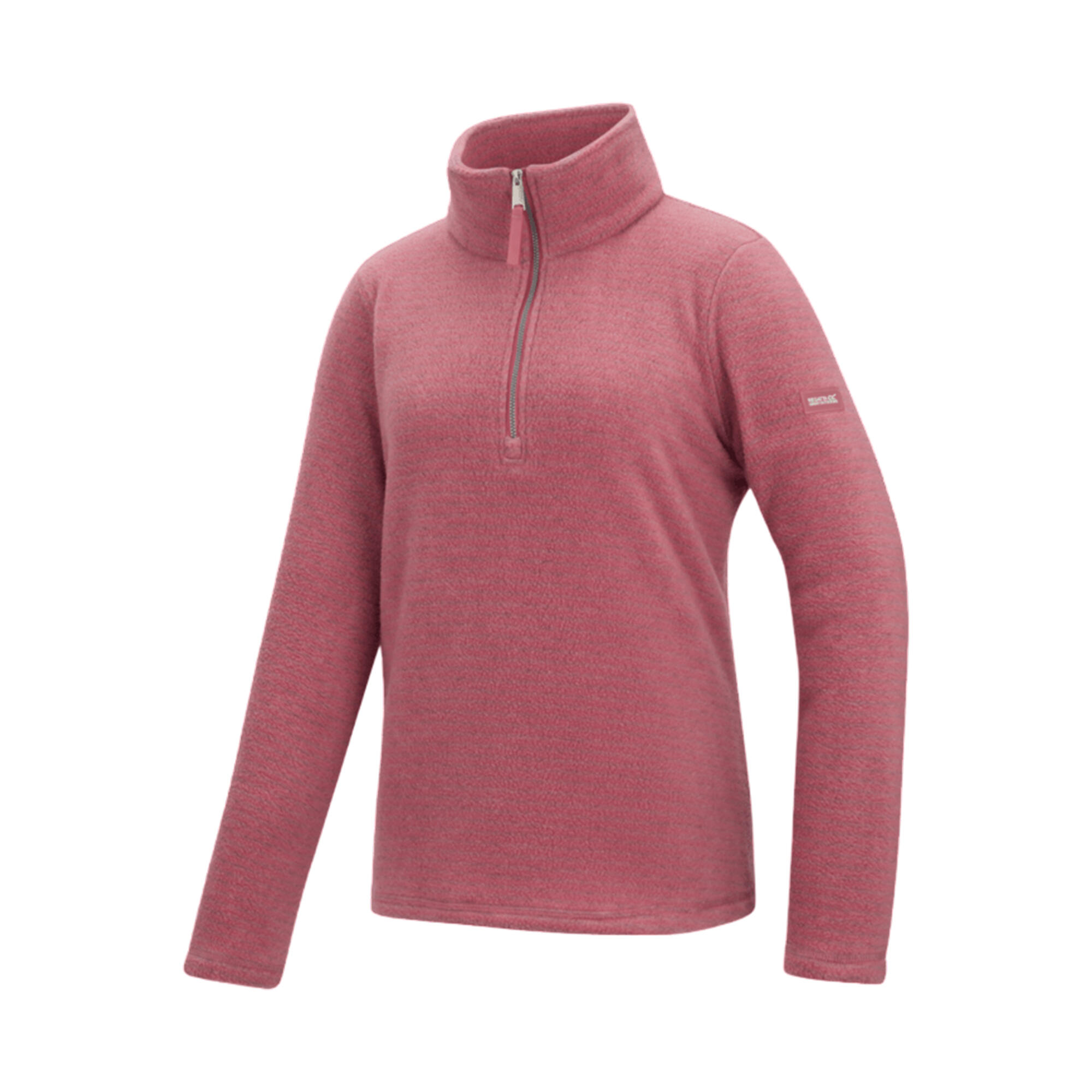 Dames Solenne II Fleecejack (Leisteen Roze/Zilver) 3/4
