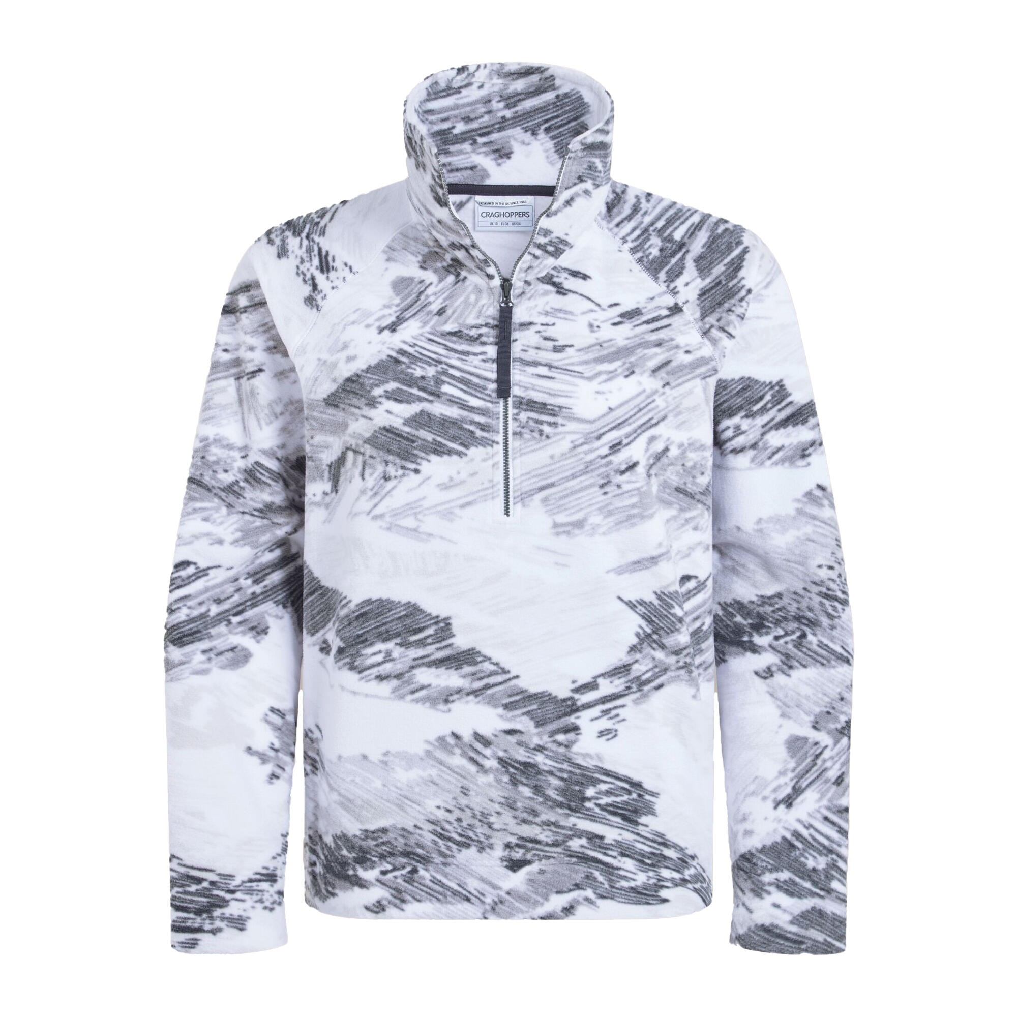 Polaire Motif/style Montagne ANNJELA Femme (Blanc Imprimé) 2/4