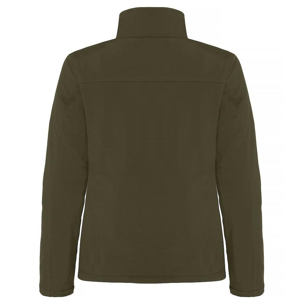 Softshelljacke Wattiert für Damen Nebelgrün 2/6