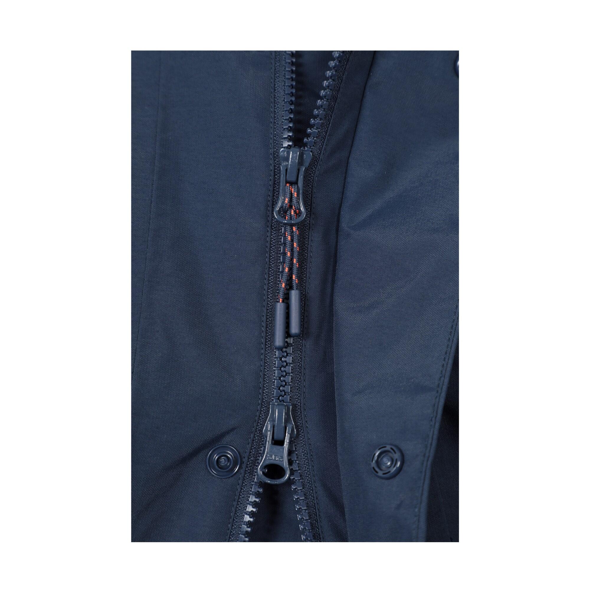 Giacca Impermeabile Lunga Uomo Mountain Warehouse Scope Blu Navy 4/4