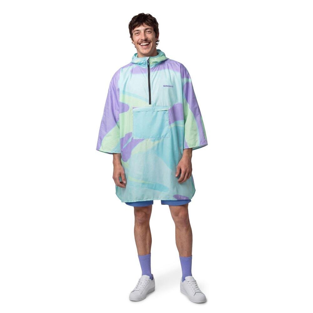 Boombastic waterproof poncho BBC Rave Green Verde