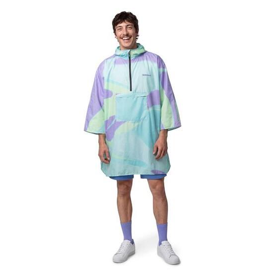 Heren boombastic waterdichte poncho BBC Rave Green Groen
