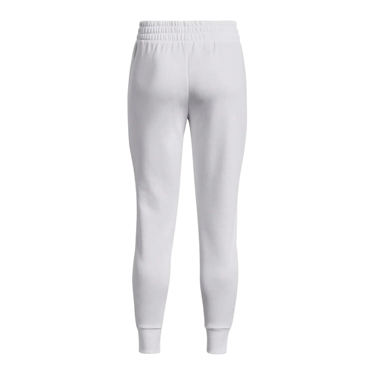 Damskie Spodnie dresowe Rival Tapered (Białe) 2/3