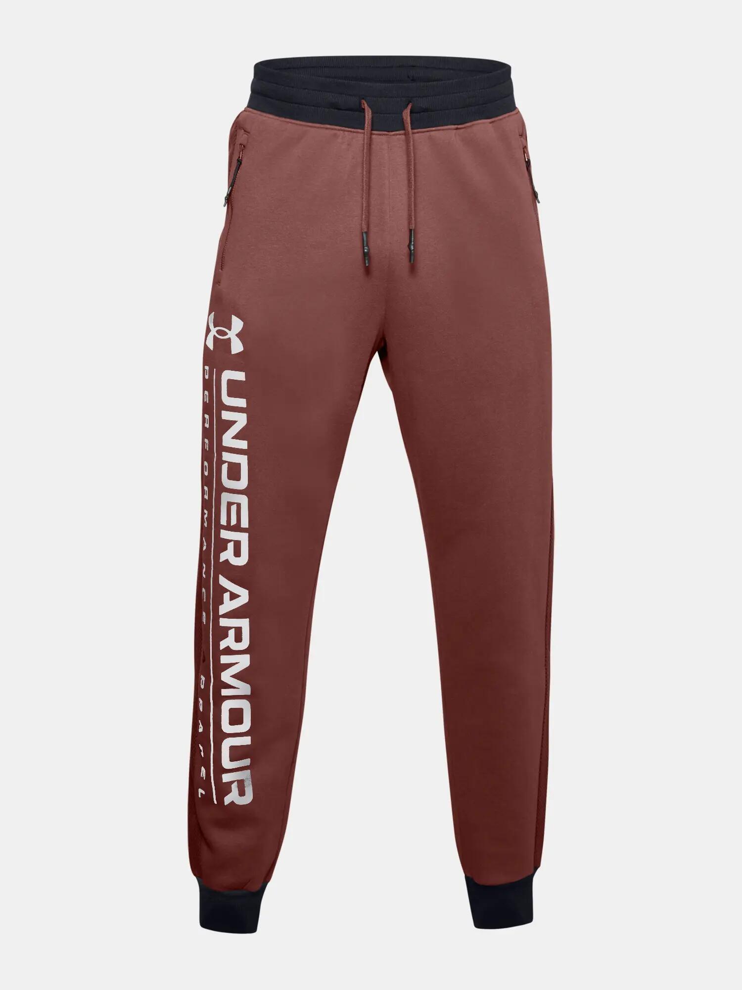 Férfi Under Armour Men's UA Rival Flc AMP Jgs melegítőnadrág 2/2