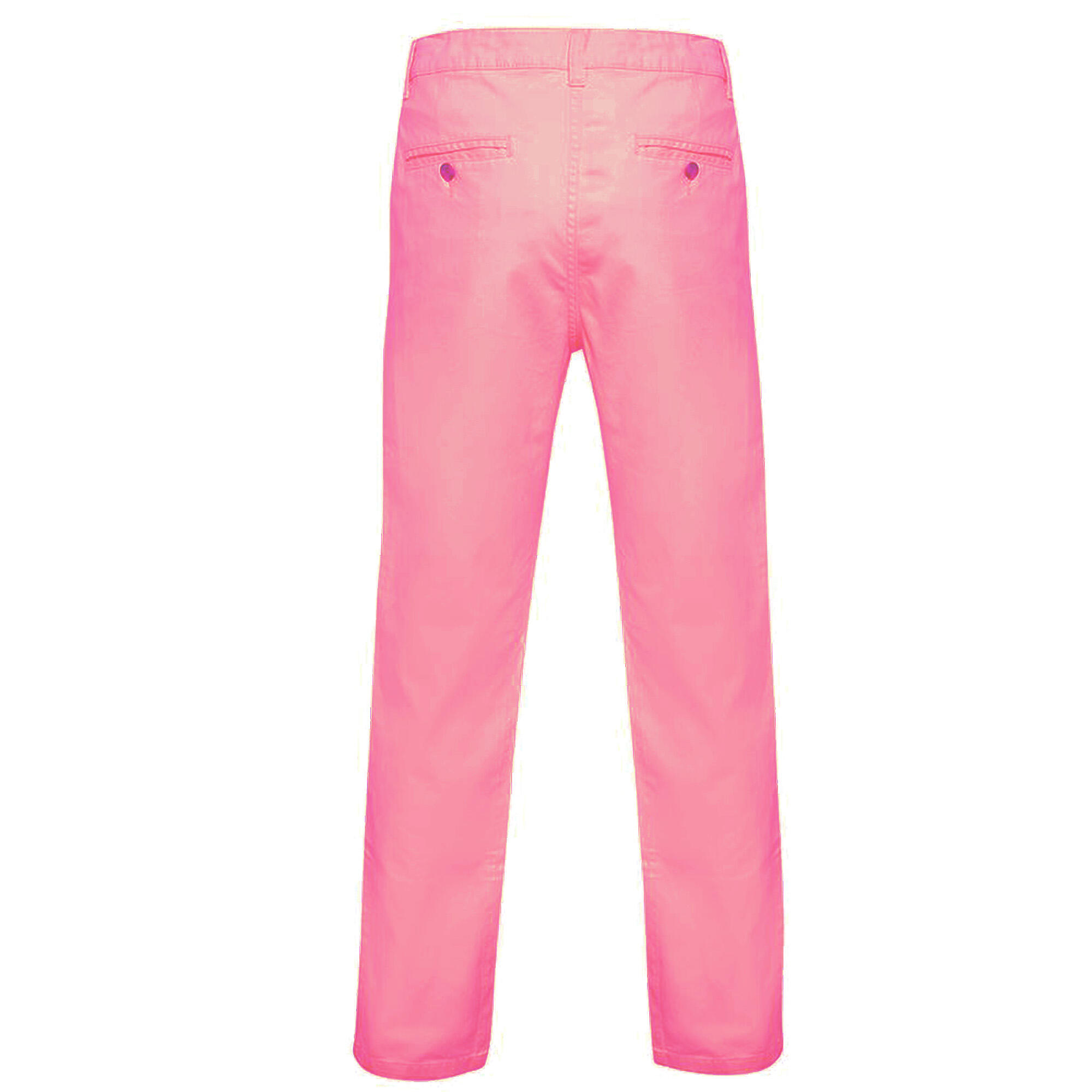 Chino Uni Homme (Rose) 3/5