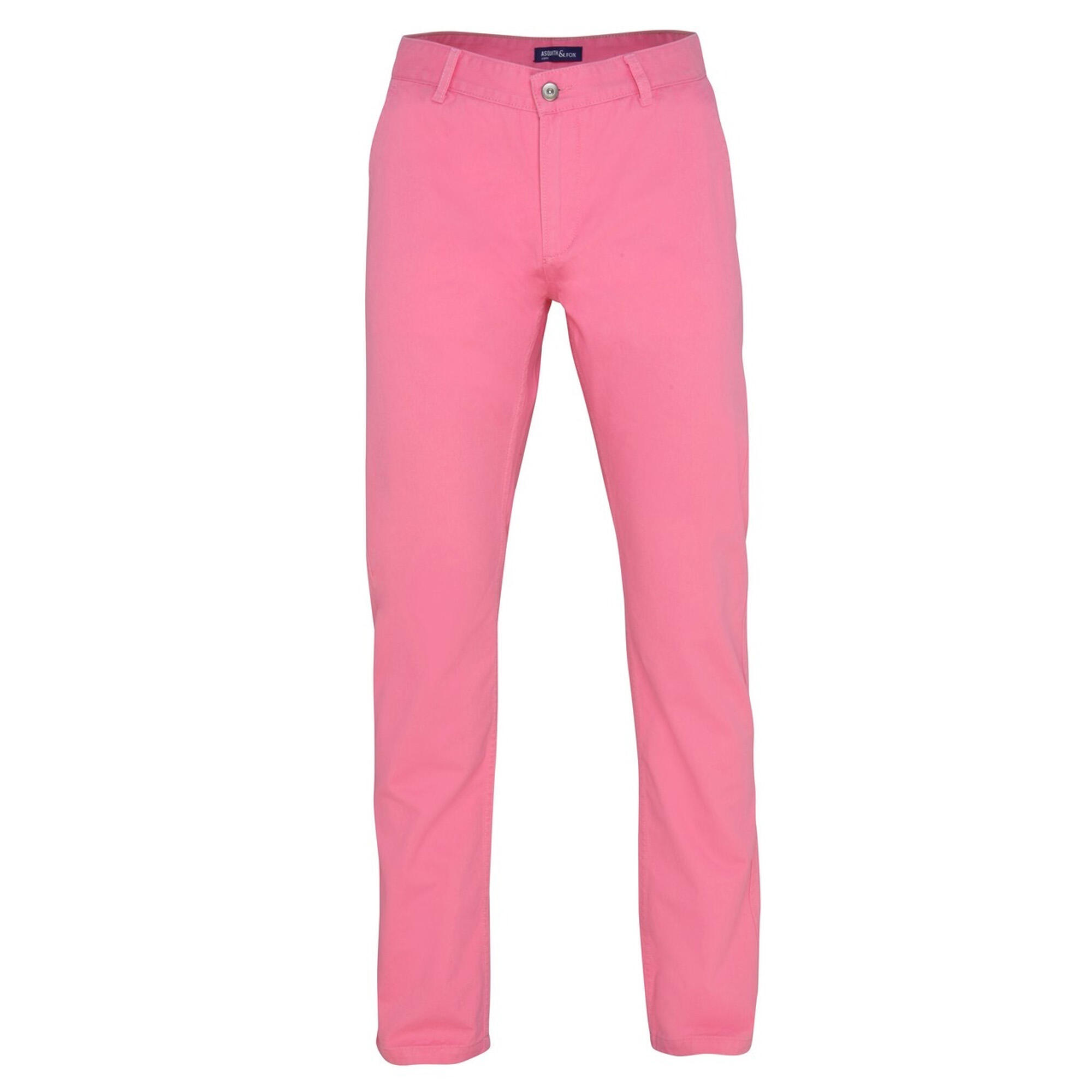 Chino Uni Homme (Rose) 2/5