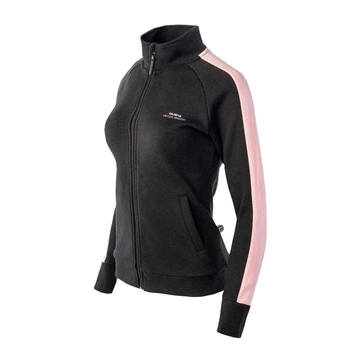 Dames Salama Fleece Jas (Zwart) 3/3