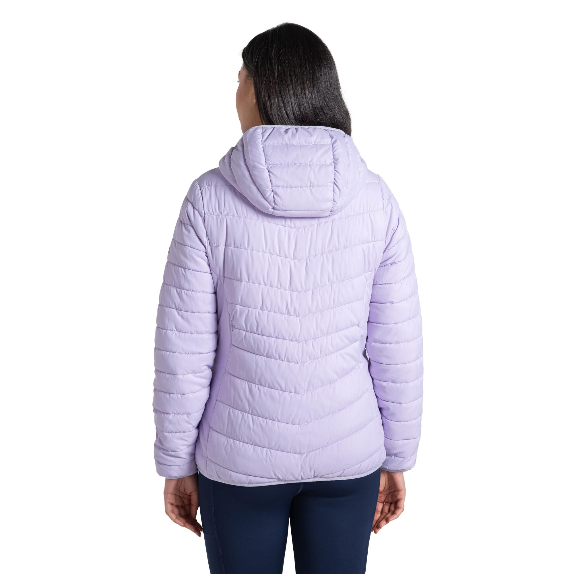 Veste Rembourrée Pliable Et Isolante COMPRESSLITE Femme (Lavande) 3/4