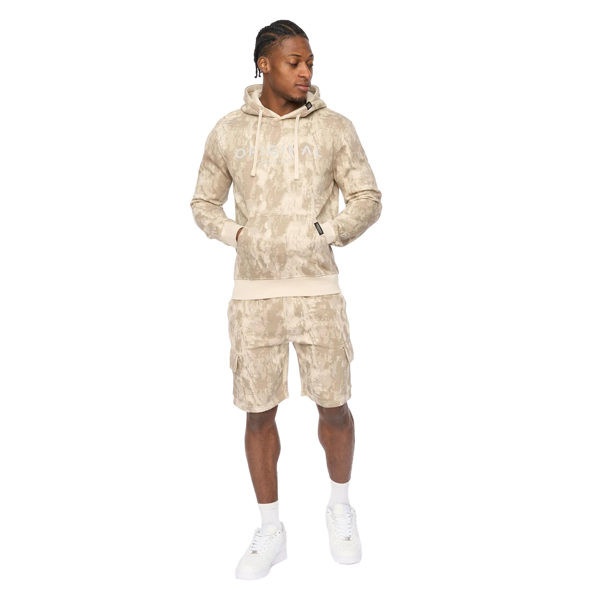 Mens Bardon Hoodie (Light Stone) 3/3