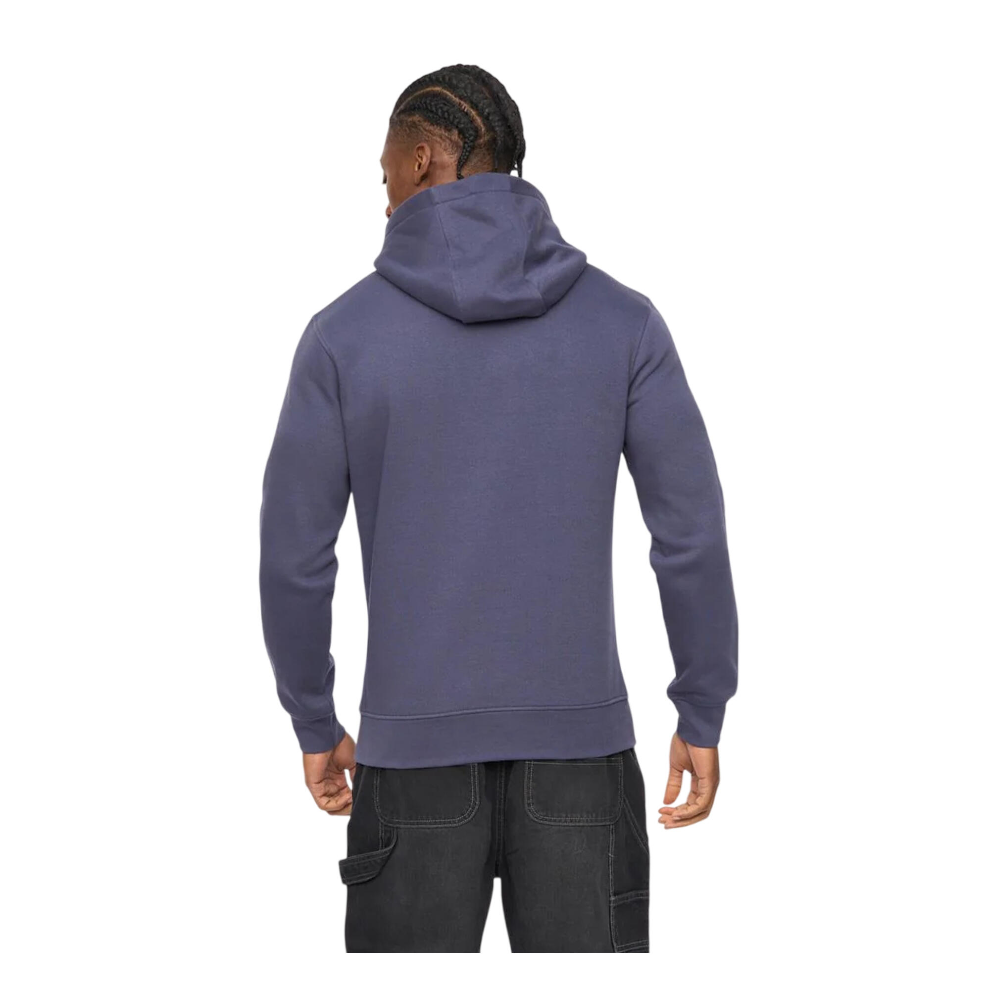 "Hallfell" Kapuzenpullover für Herren Marine 3/4
