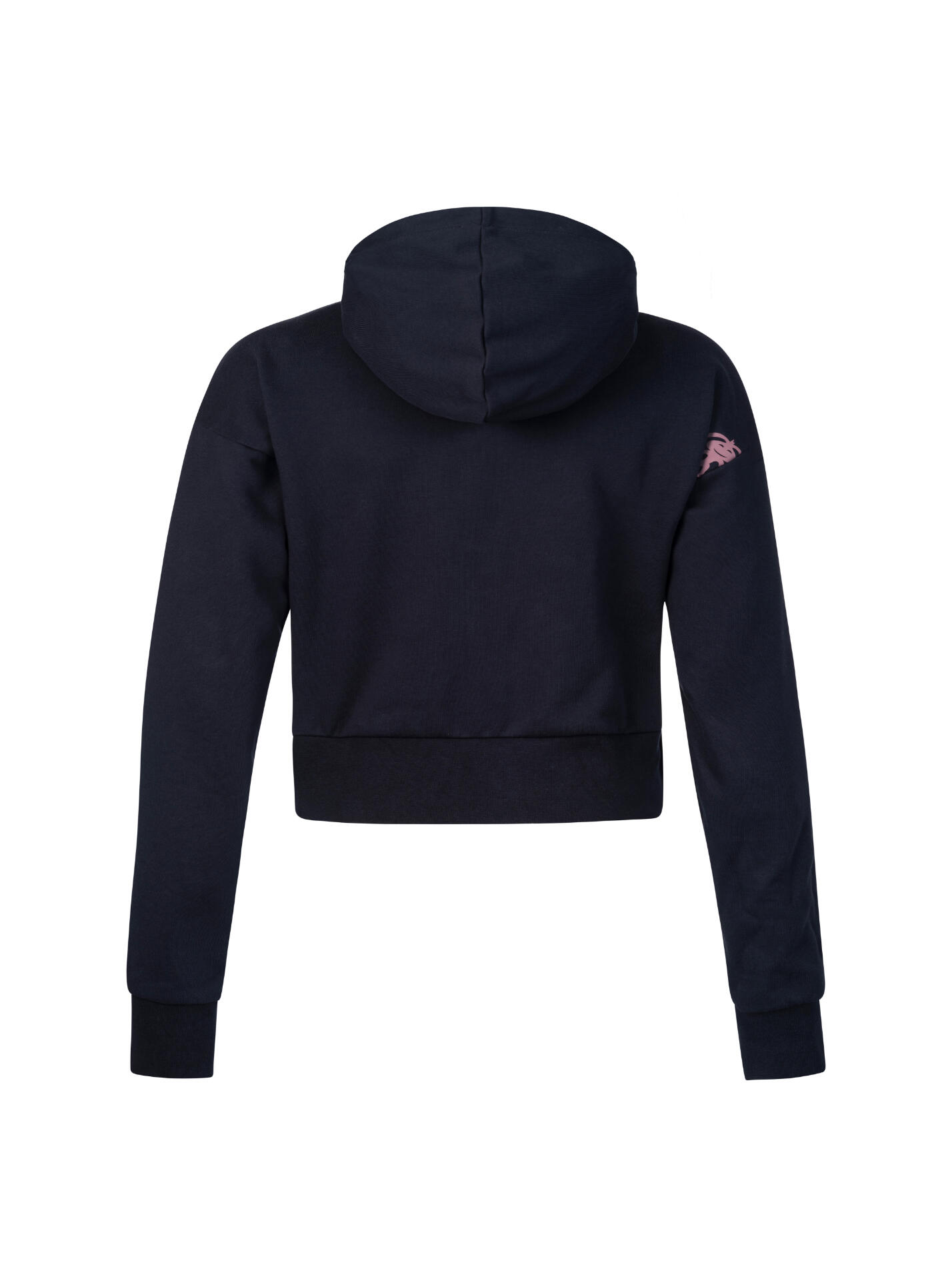 Sudadera orgánica de mujer con capucha ajustable RAFIKI azul oscuro 2/7