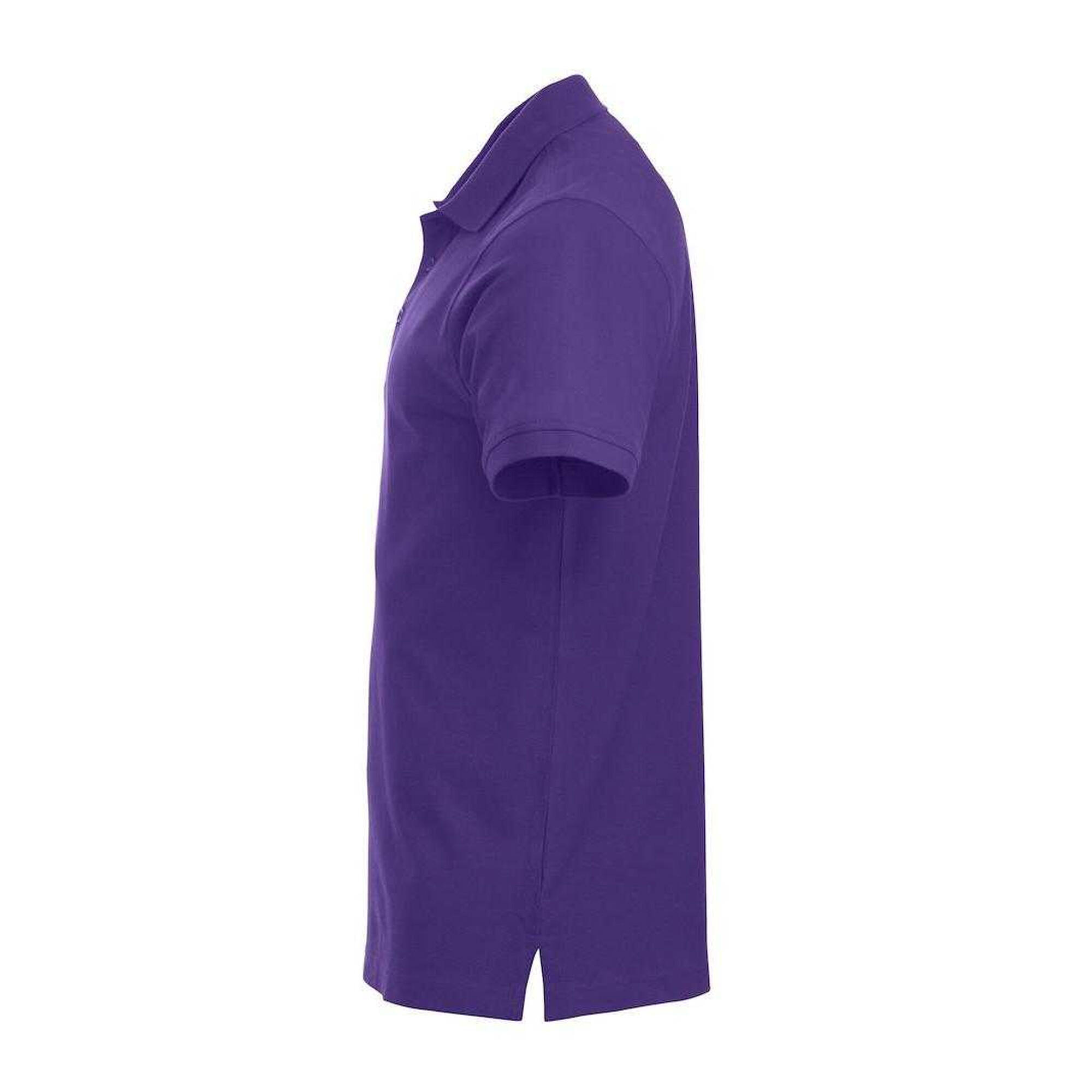Classic Lincoln Maglietta Polo Uomo Clique Lilla Brillante 3/3