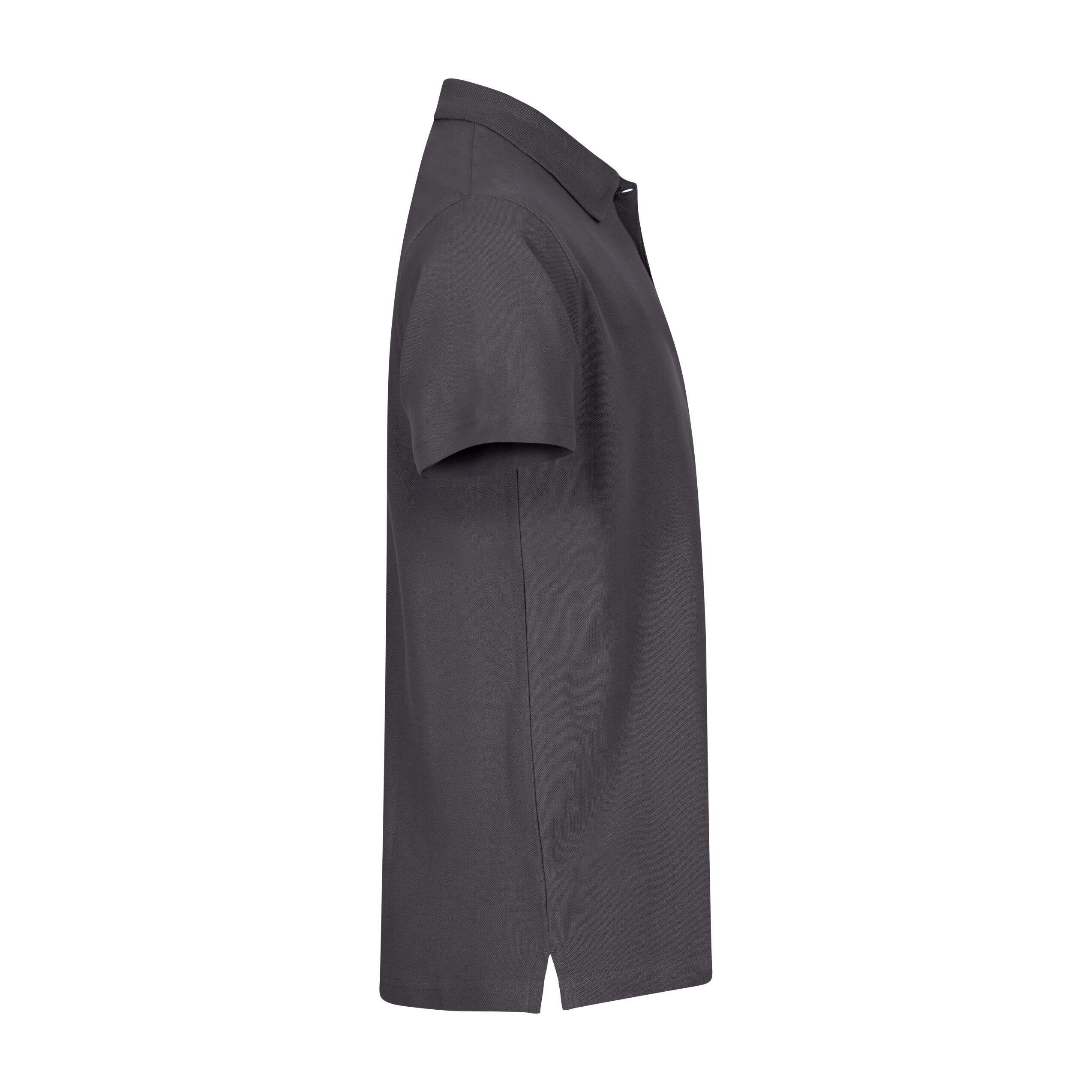 "Basic" Poloshirt für Herren Metall Grau 4/5