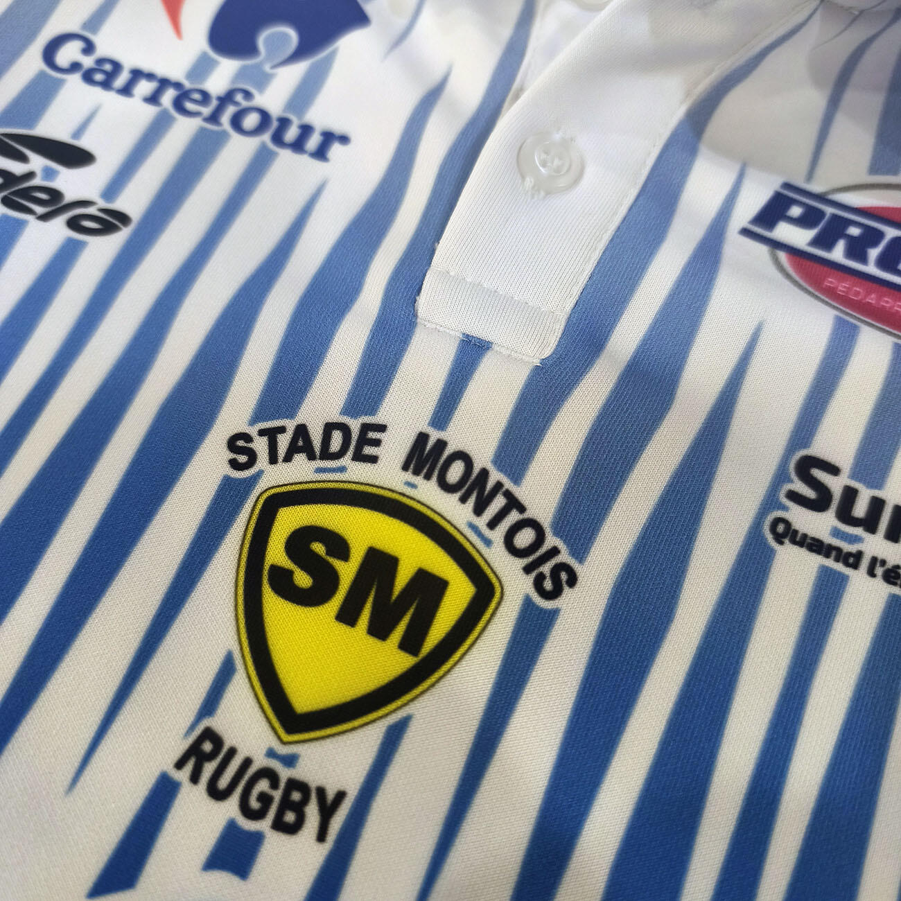 Maglia Replica Trasferta Stade Montois Rugby ProD2 2025/2026 Bambino 3/3