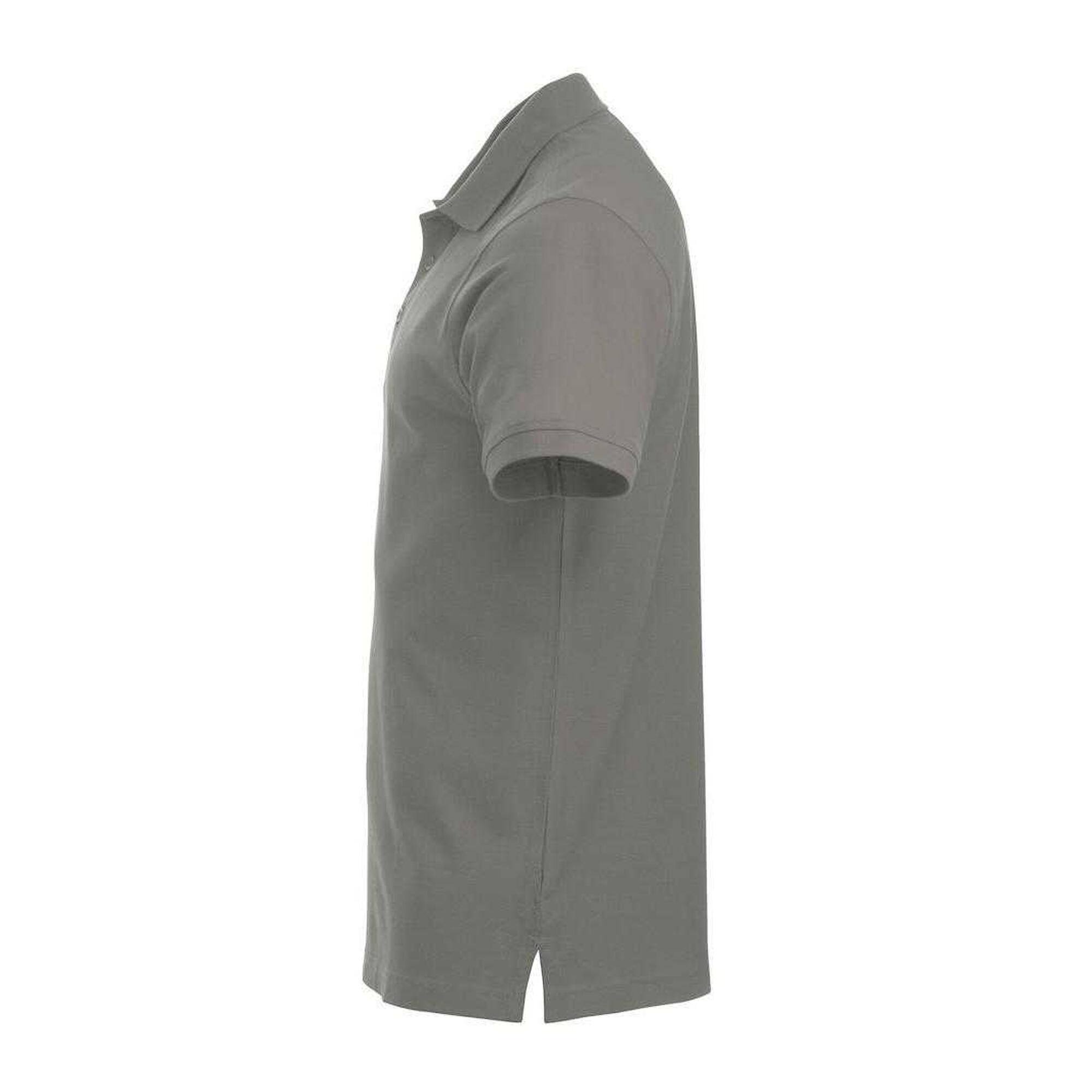 Classic Lincoln Maglietta Polo Uomo Clique Argento 3/3