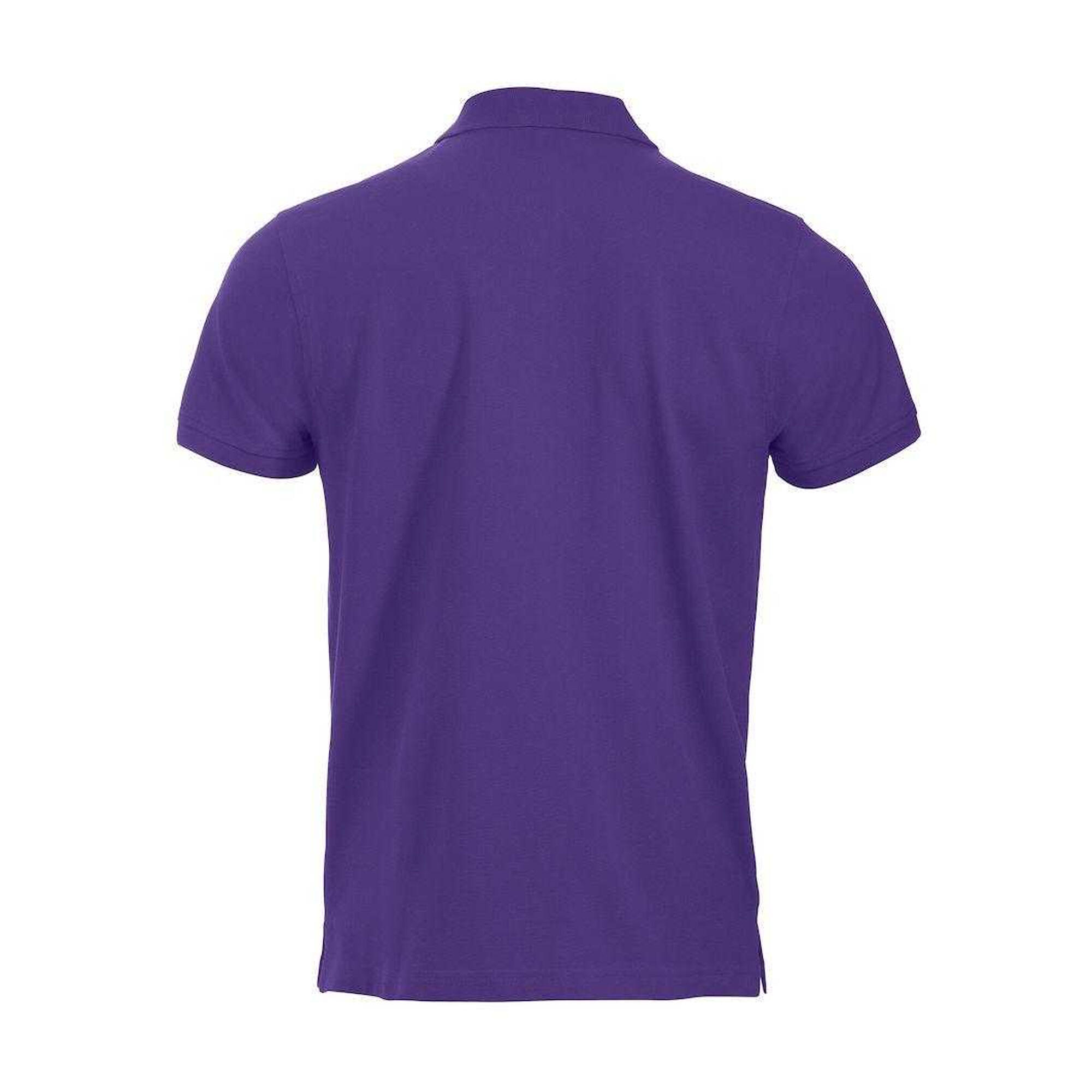 Classic Lincoln Maglietta Polo Uomo Clique Lilla Brillante 2/3