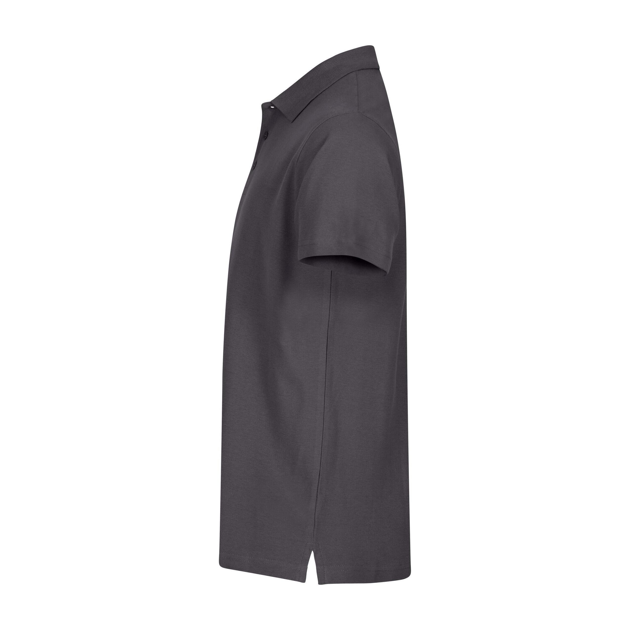 "Basic" Poloshirt für Herren Metall Grau 3/5