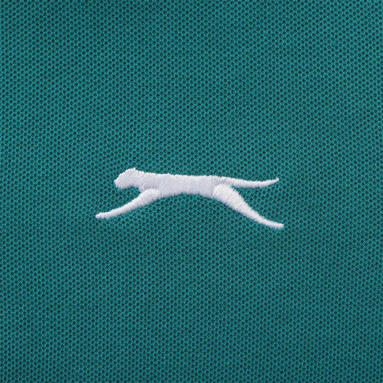 Polo Motif/style Logo Brodé Homme (Bleu Sarcelle) 4/4