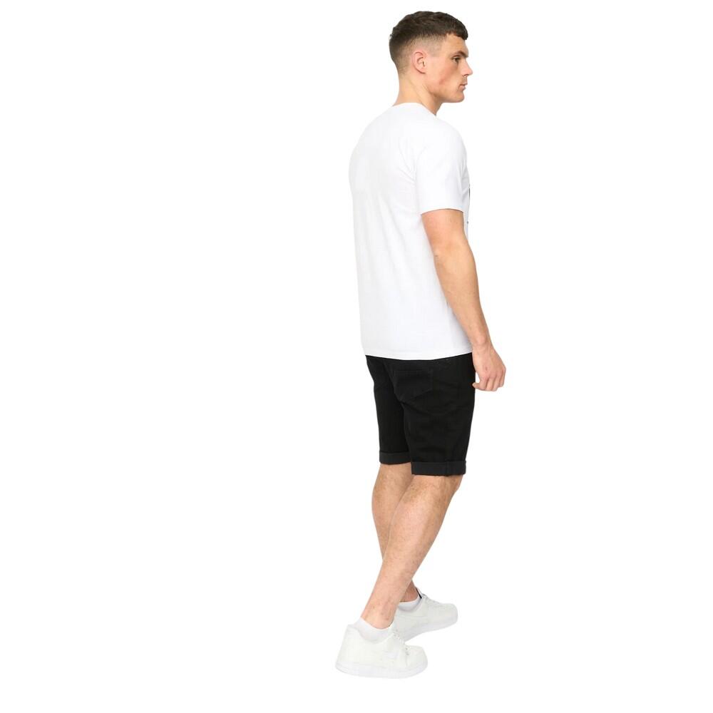 Maglietta Cotone Uomo Crosshatch Protrax Bianco 3/4