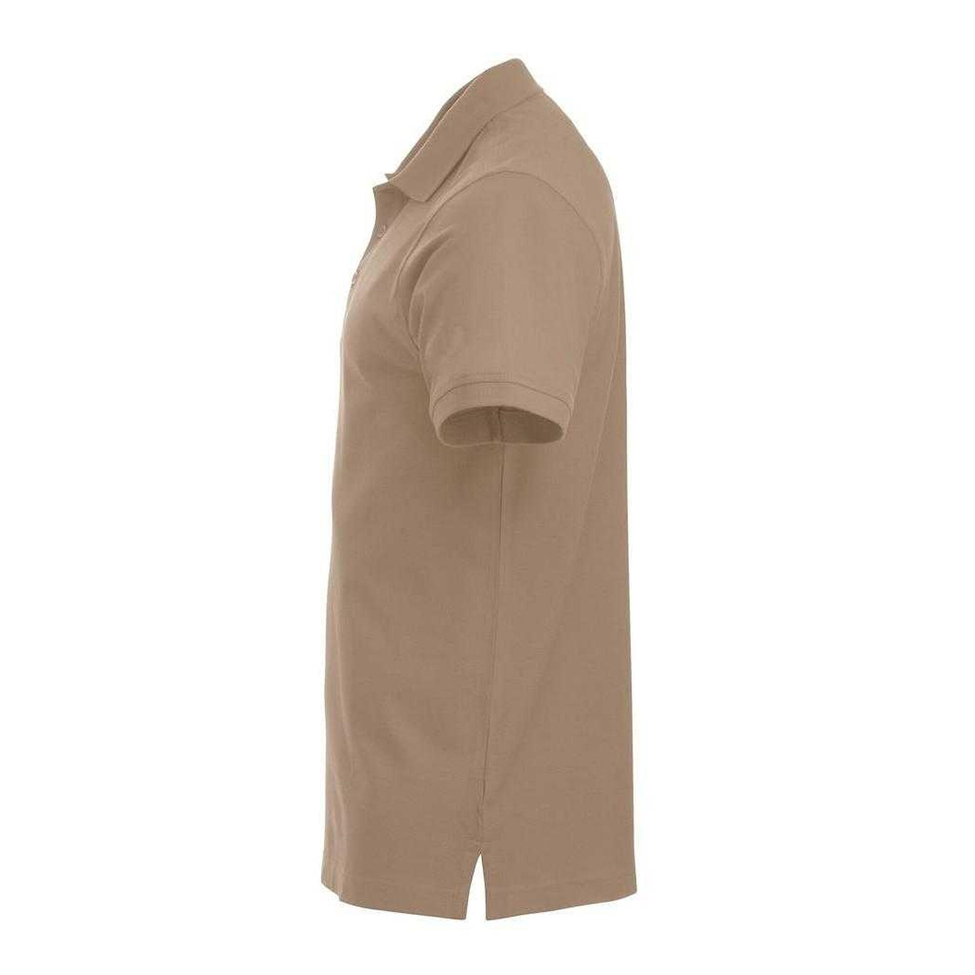 Mens Classic Lincoln Polo Shirt (Caffe Latte) 3/3