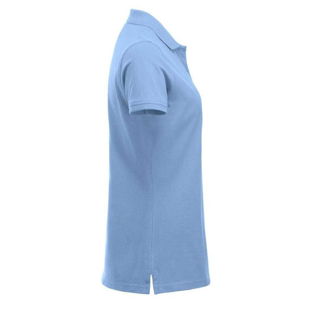 "Marion" Poloshirt für Damen Hellblau 4/4