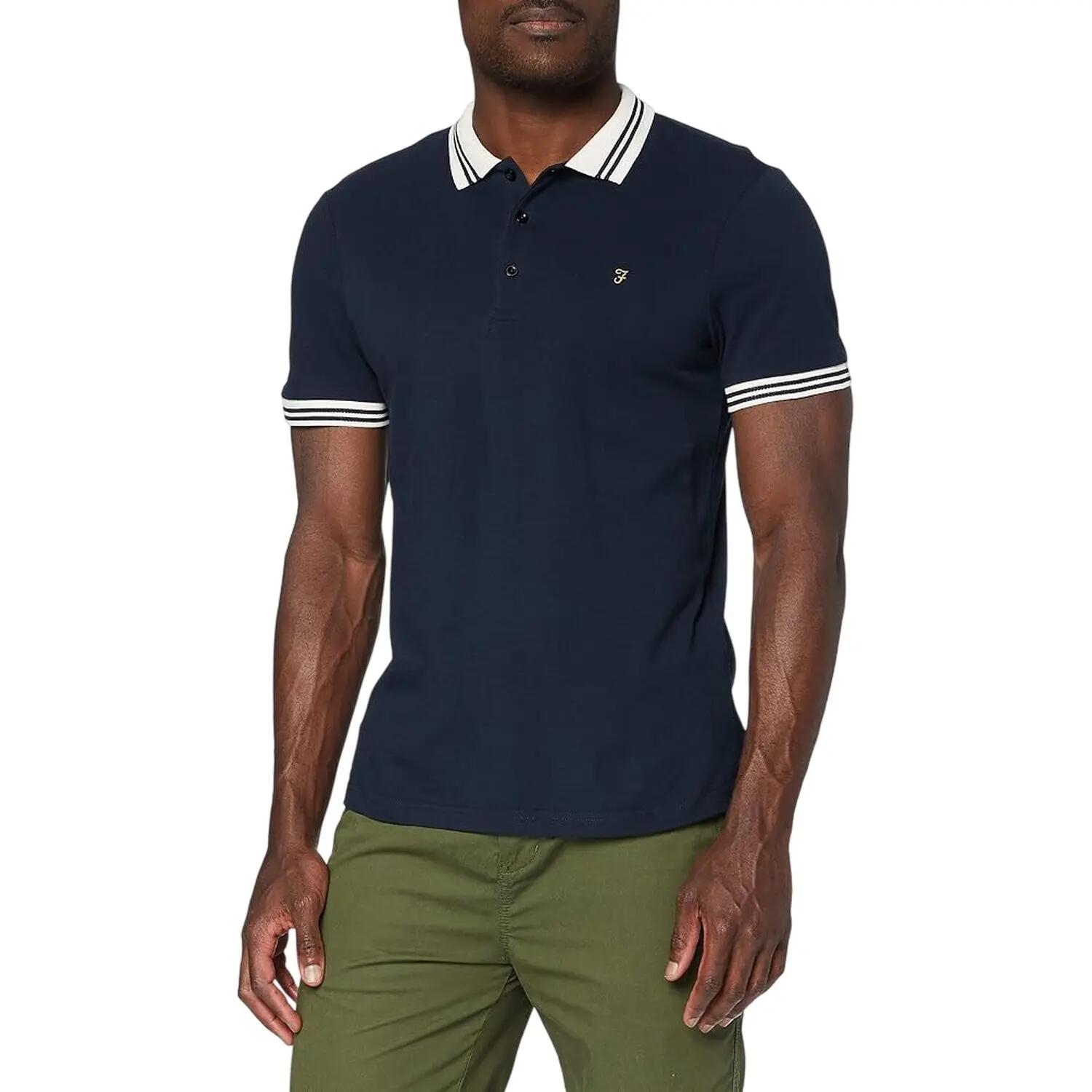Polo Manches Courtes Homme (Vrai Bleu Marine) 4/4