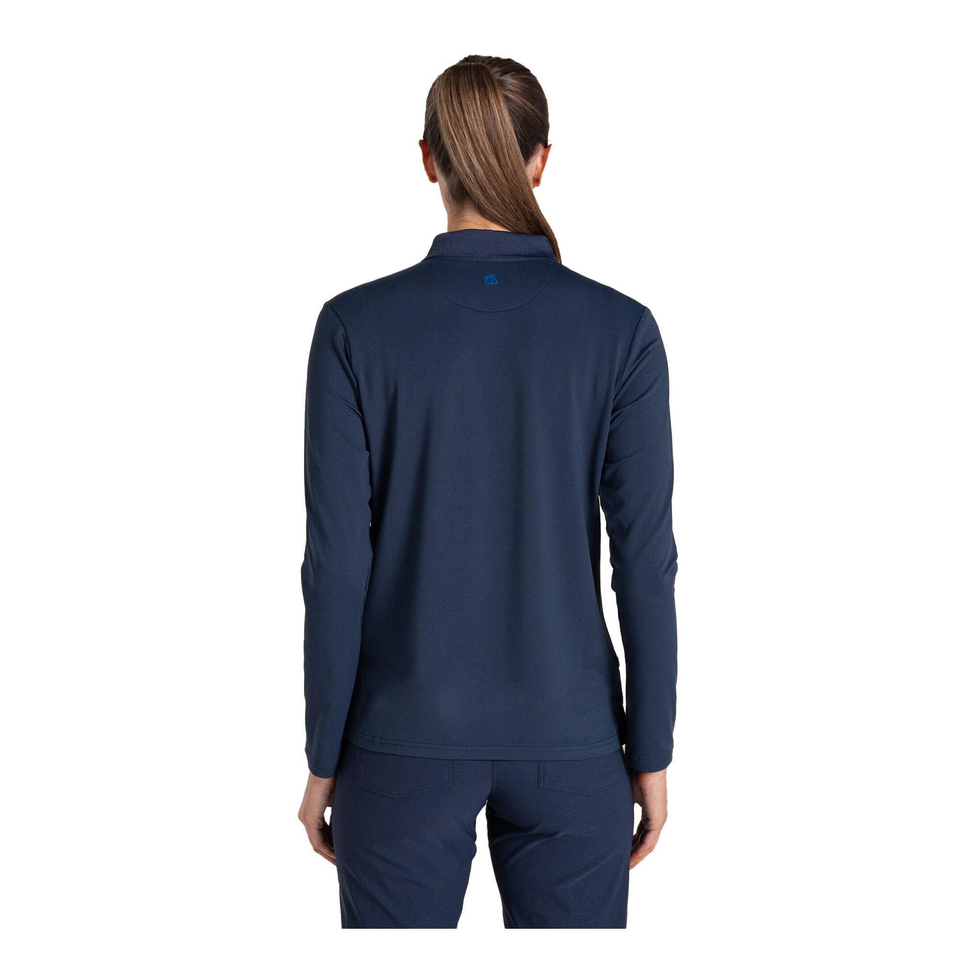 Camisola pólo de golfe de manga comprida Thornbury Nosilife para senhora/senhora 3/5