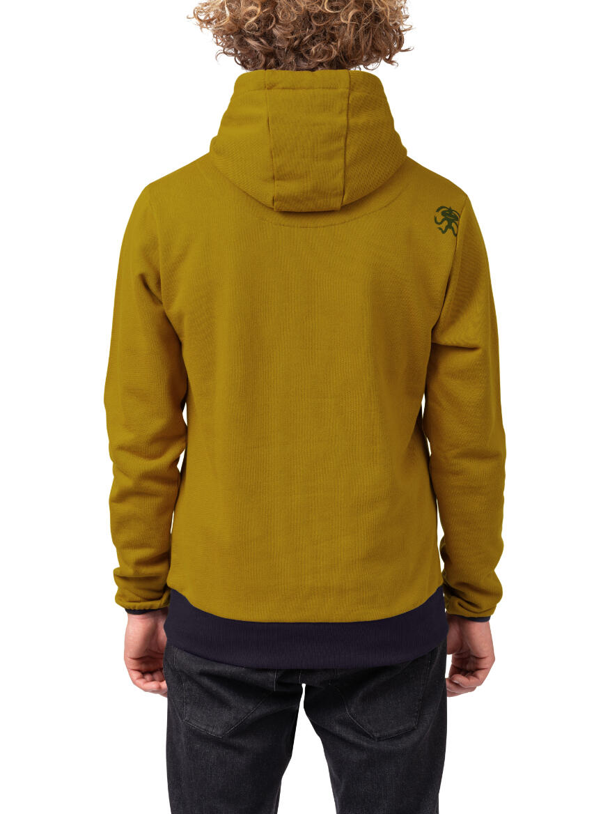 Camisola com capuz unissexo RAFIKI, em algodão e poliéster, com capuz ajustável 6/7