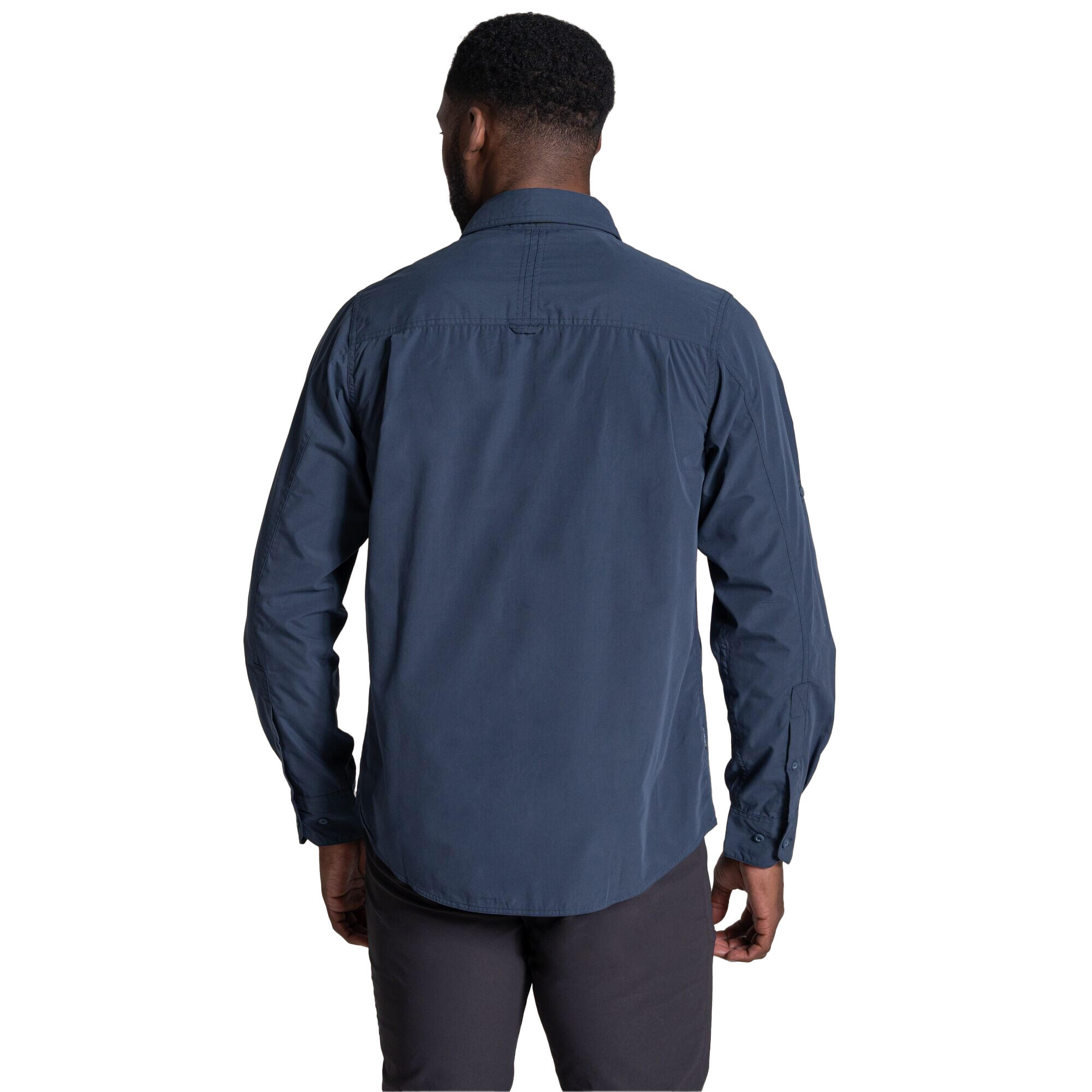 Camicia Manica Lunga Uomo Craghoppers Kiwi II Blu Ombre 3/5
