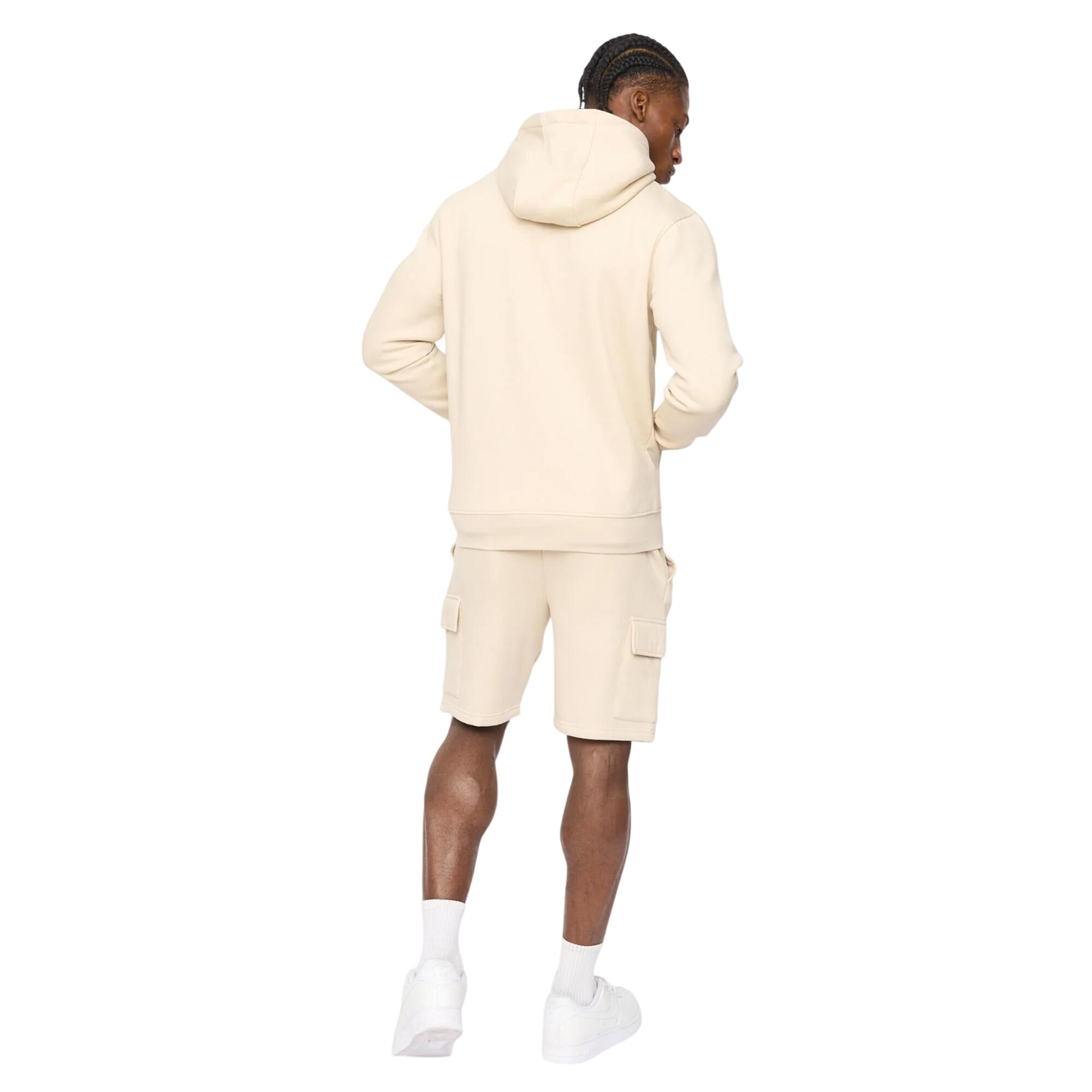 "Bardon" Kapuzenpullover für Herren Helles Steingrau 4/4