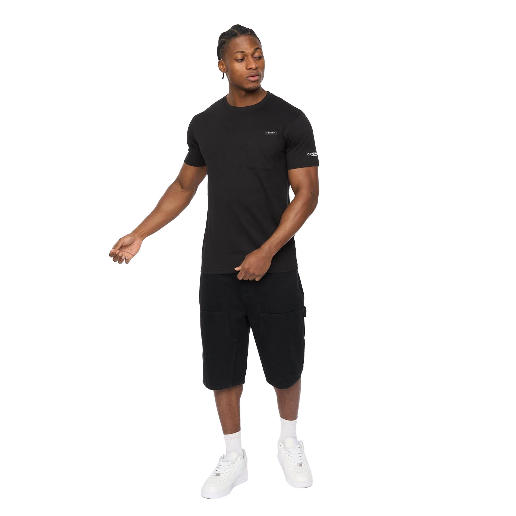 Mens Portville Everyday TShirt (Black) 4/4