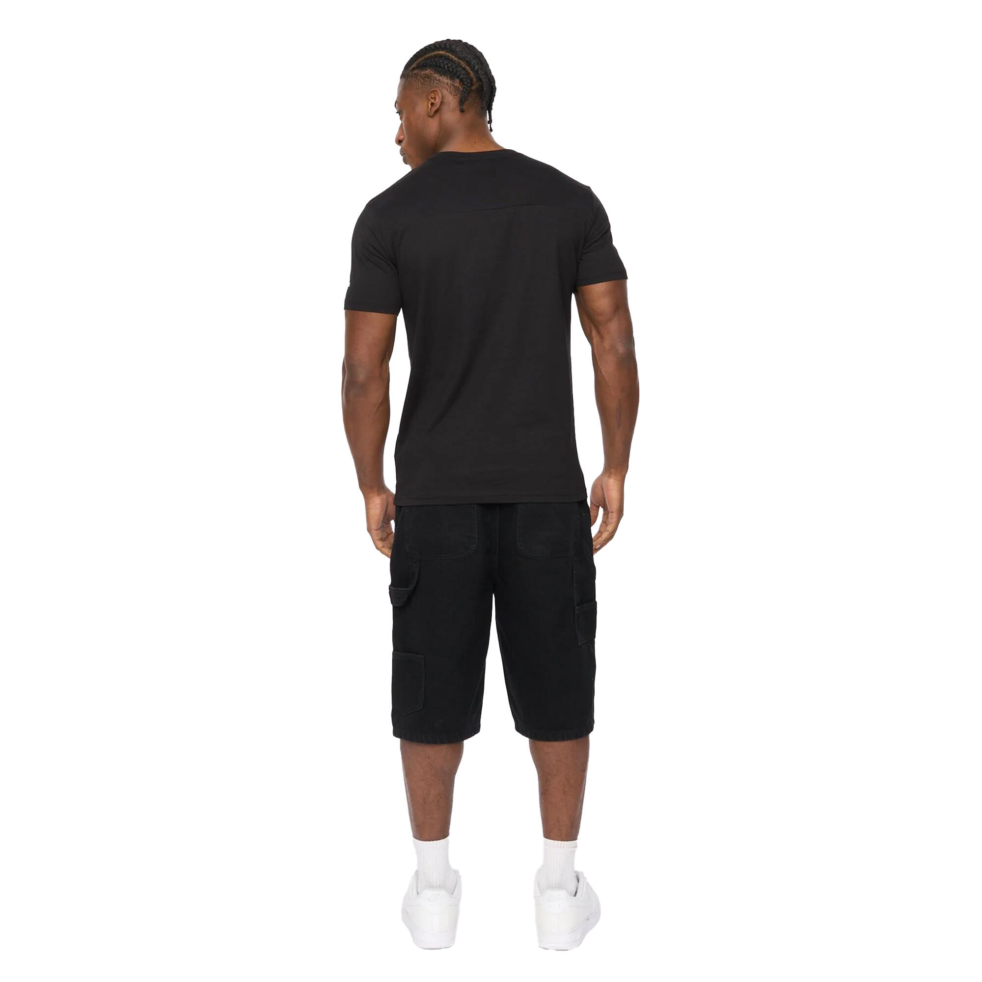 Mens Portville Everyday TShirt (Black) 3/4