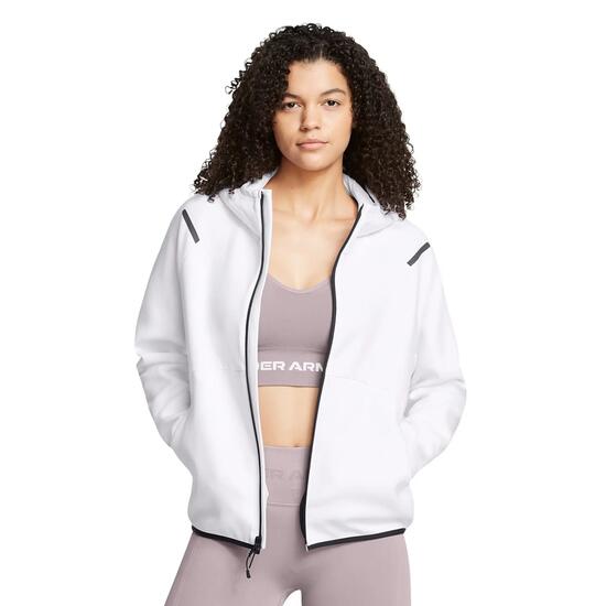 Veste De Survêtement Motif/style Bicolore UNSTOPPABLE Femme (Blanc)