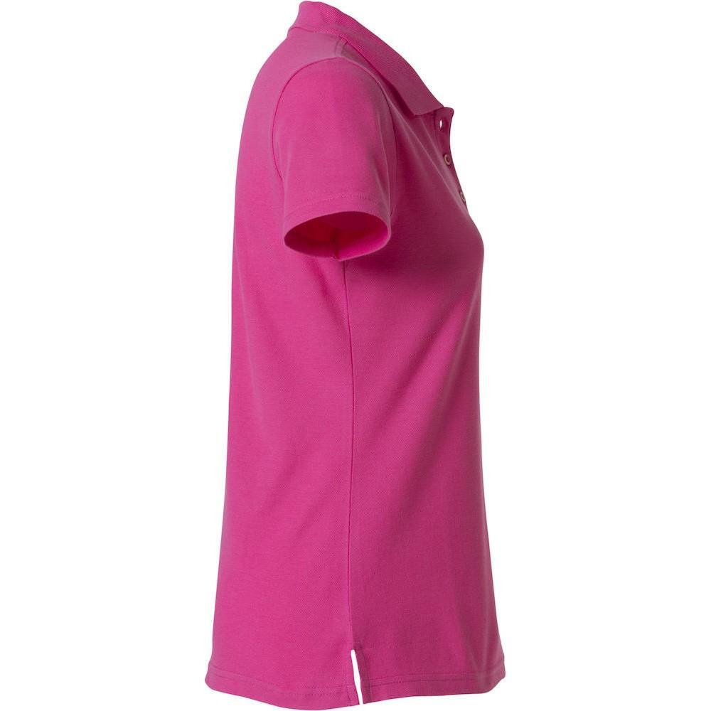 Poloshirt für Damen Helles Kirschrot 4/4