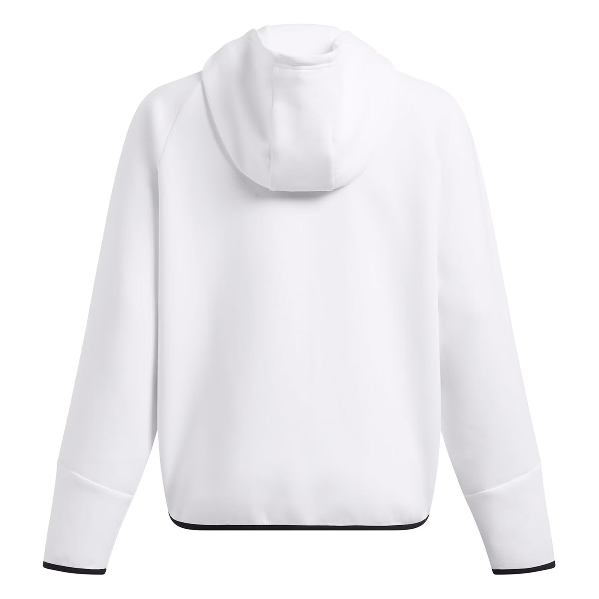 Sudadera Unstoppable Diseño Dos Tonos para Mujer Blanco 2/4