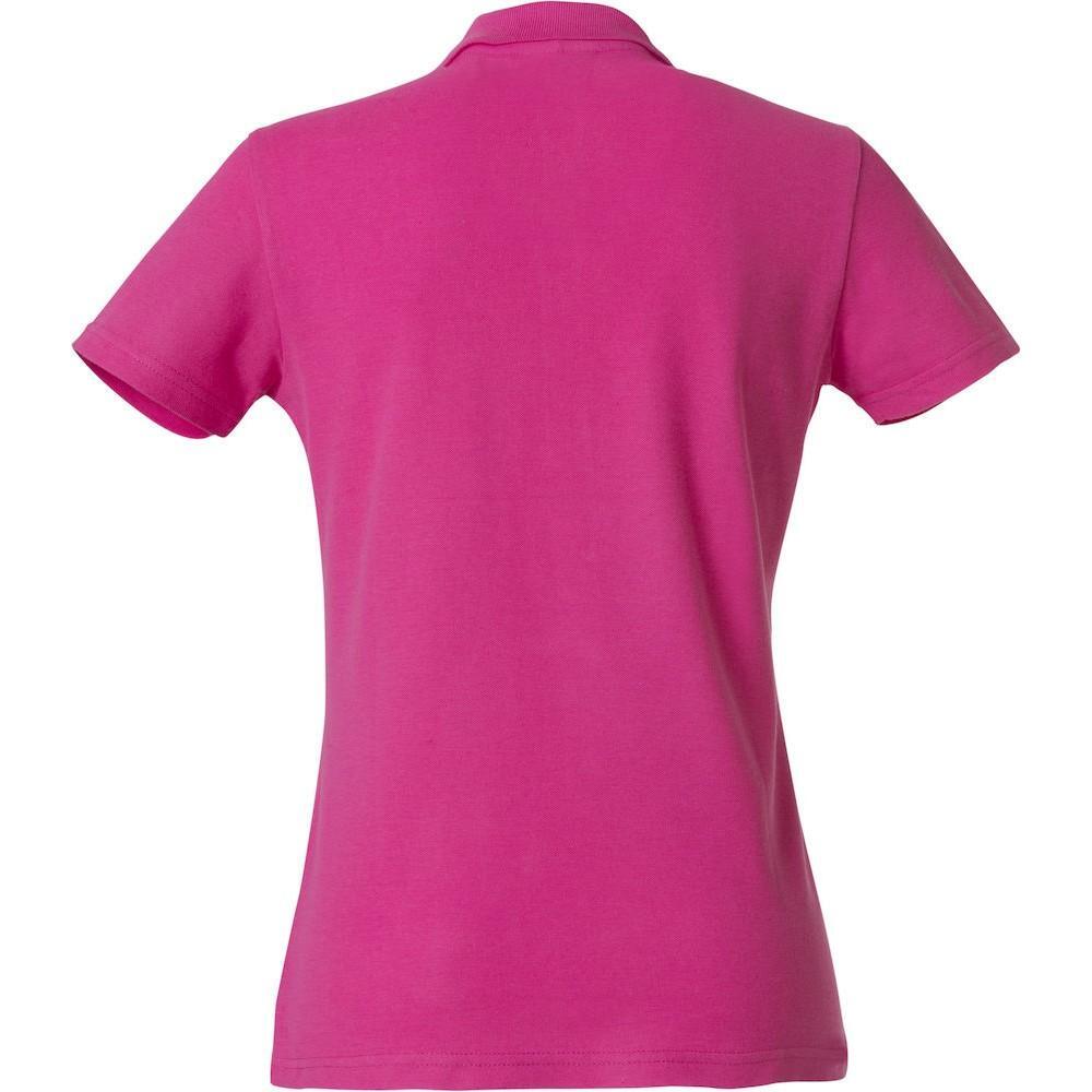 Poloshirt für Damen Helles Kirschrot 2/4
