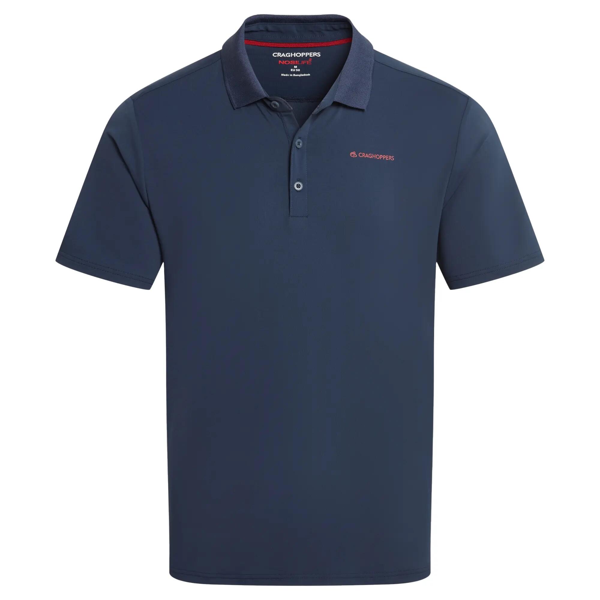 Polo Bramshaw de Nosilife de Manga Corta Golf para Hombre Azul Marino 2/7