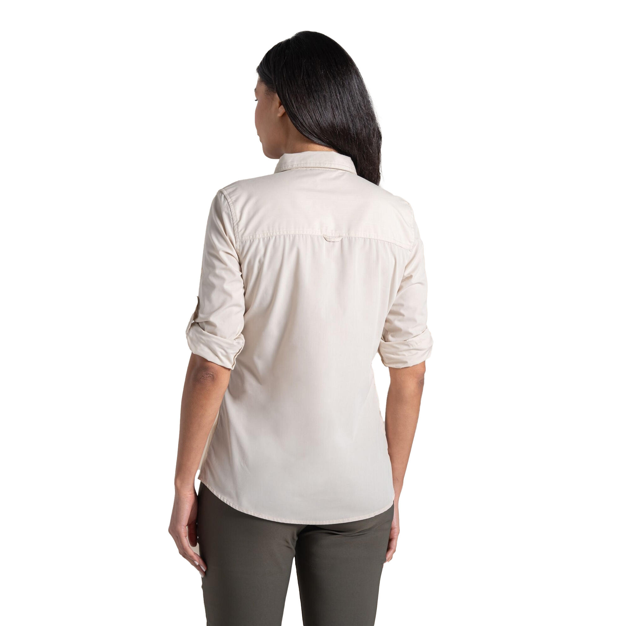 Dames Kiwi III Shirt Met Lange Mouwen (Steen) 3/5