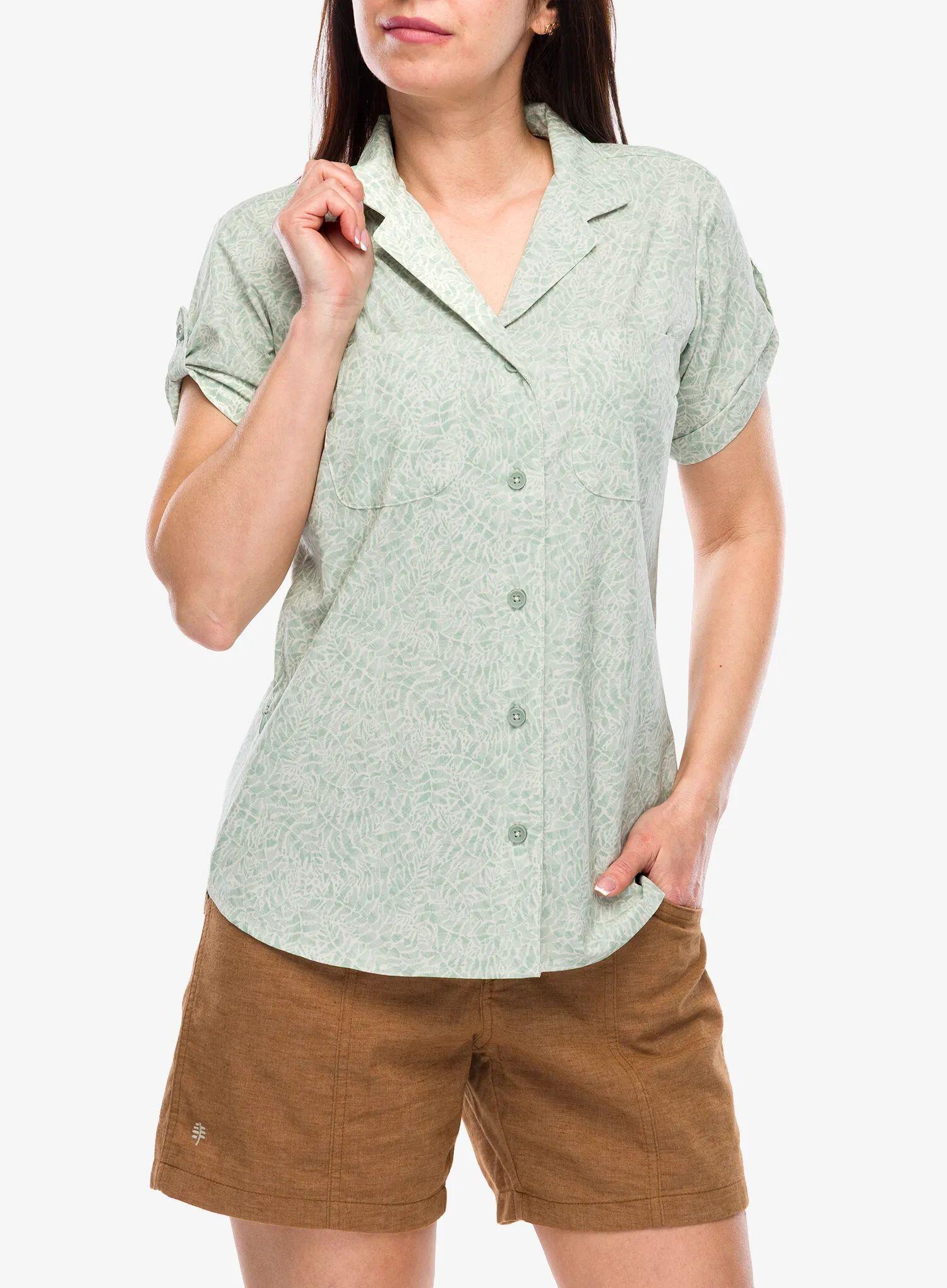 Koszula turystyczna damska Royal Robbins Spotless Evolution Meadow SS 4/7