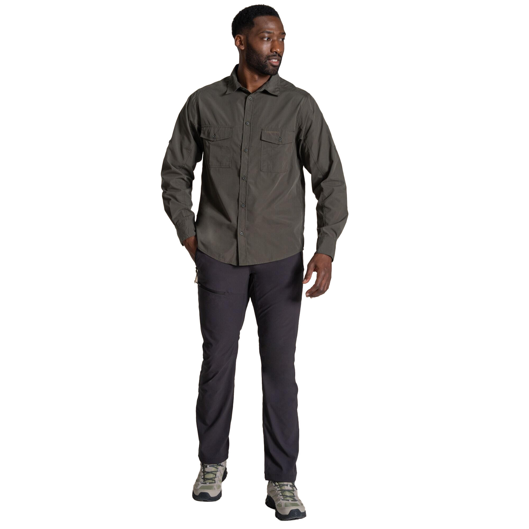 Camisa de manga comprida Kiwi II para homem (Cedro) 4/5